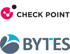 Check Point and Bytes logos