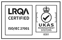LRQA certified ISO/IEC 27001