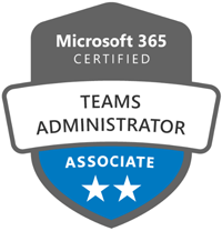 MS Teams Administrator badge