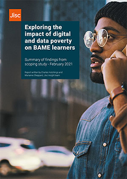 Exploring the impact of digital and data poverty on black, Asian and minority ethnic learners front cover