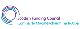 Scottish funding council logo.