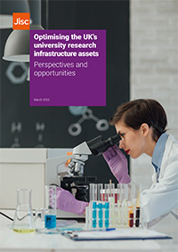 Optimising the UK's university research infrastructure assets report cover