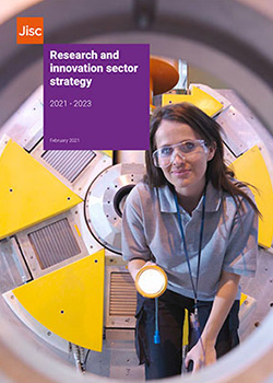 Research and innovation strategy front cover