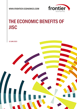 The economic benefits of Jisc report cover