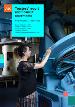 Trustees report 2025 cover image